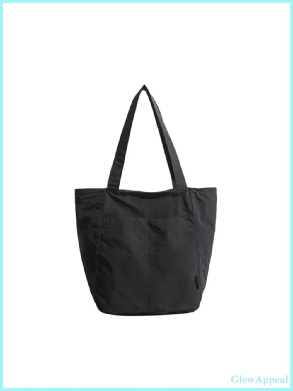 Lightweight Nylon Tote Bag Unisex Casual Shoulder Hobo for Travel Gym Work